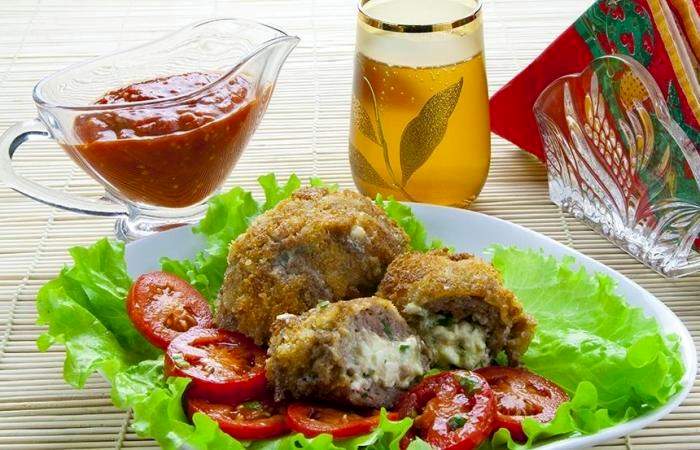 Рецепт Зразы "Кодрянка" Готовим Мясо Зразы "Кодрянка"