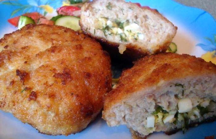 Рецепт Зразы из индейки Готовим Мясо Зразы из индейки