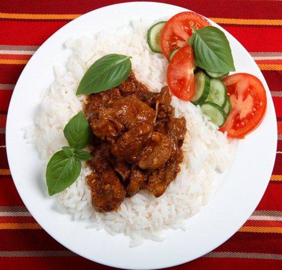 Рецепт Баранина с рисом Готовим Мясо Баранина с рисом