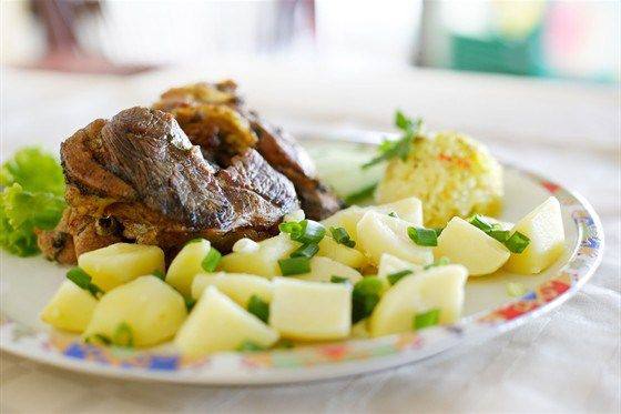 Рецепт Баранина жареная Готовим Мясо Баранина жареная