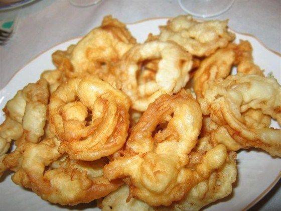 Рецепт Кальмары в кляре Готовим Рыба Кальмары в кляре
