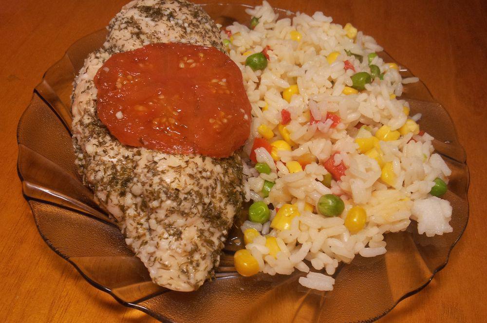 Рецепт Куриное филе с помидорами, запеченное в духовке Готовим Мясо Куриное филе с помидорами, запеченное в духовке