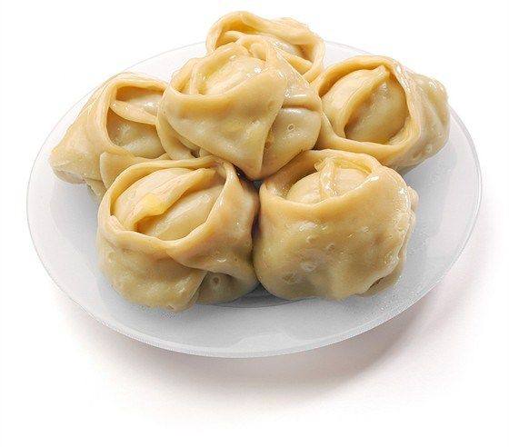 Рецепт Манты по‑узбекски Готовим Мясо Манты по‑узбекски