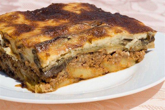 Рецепт Мусака с баклажанами и говядиной Готовим Мясо Мусака с баклажанами и говядиной