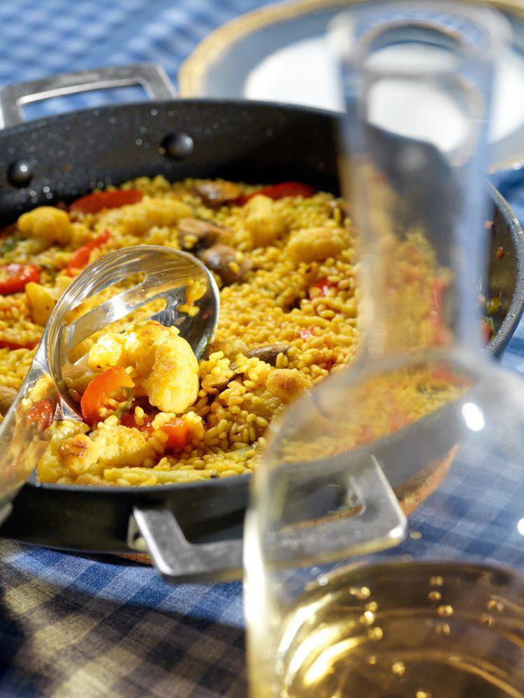 Рецепт Овощная паэлья Готовим Мясо Овощная паэлья