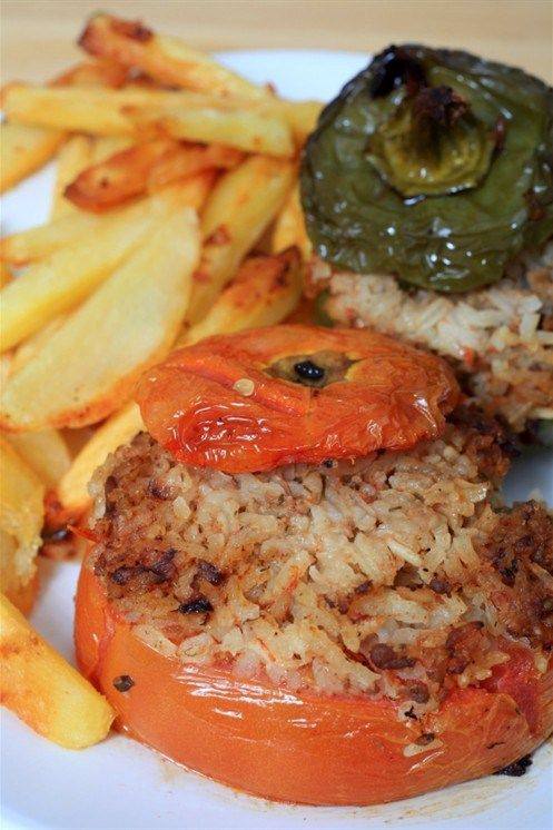 Рецепт Помидоры, фаршированные мясом Готовим Мясо Помидоры, фаршированные мясом