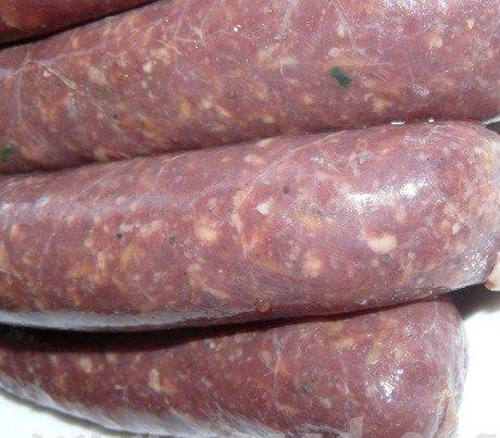 Рецепт Пряные мясные домашние колбаски Готовим Мясо Пряные мясные домашние колбаски