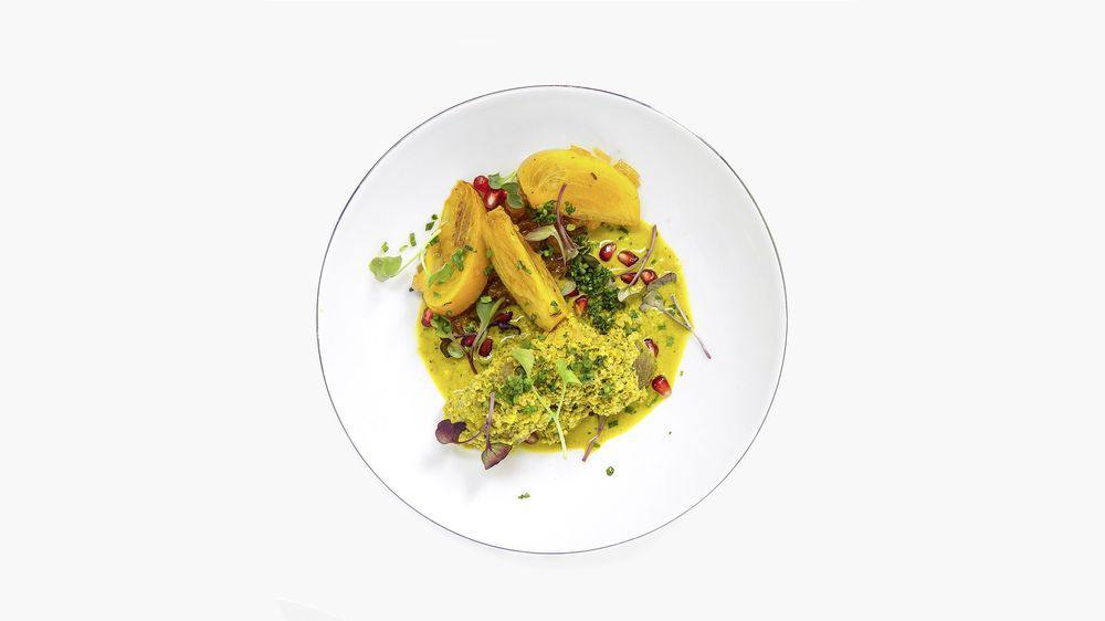 Рецепт Сациви с курагой и хурмой Готовим Мясо Сациви с курагой и хурмой