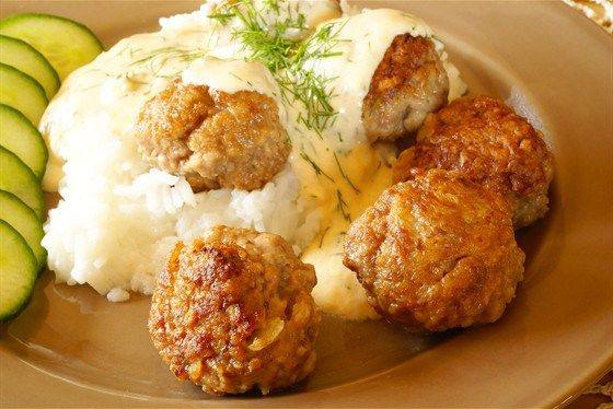 Рецепт Шарики мясные с орехами и изюмом Готовим Мясо Шарики мясные с орехами и изюмом