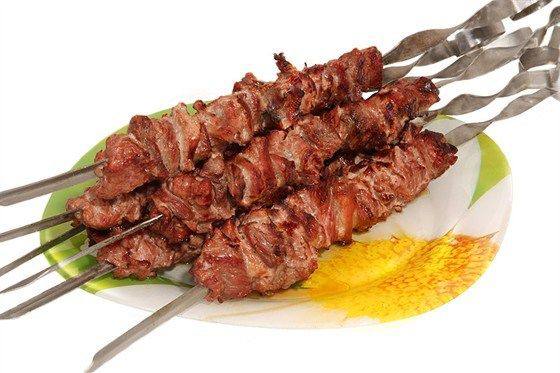 Рецепт Шашлык из баранины со сладкими перцами Готовим Мясо Шашлык из баранины со сладкими перцами