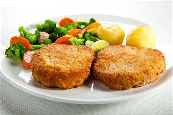 Рецепт Шницель рубленый Готовим Мясо Шницель рубленый