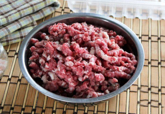 Рецепт Бараний фарш Готовим Мясо Бараний фарш