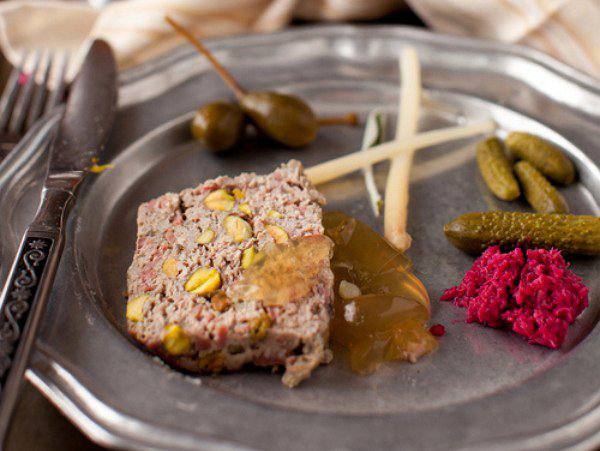Рецепт Деревенский паштет с фисташками Готовим Мясо Деревенский паштет с фисташками