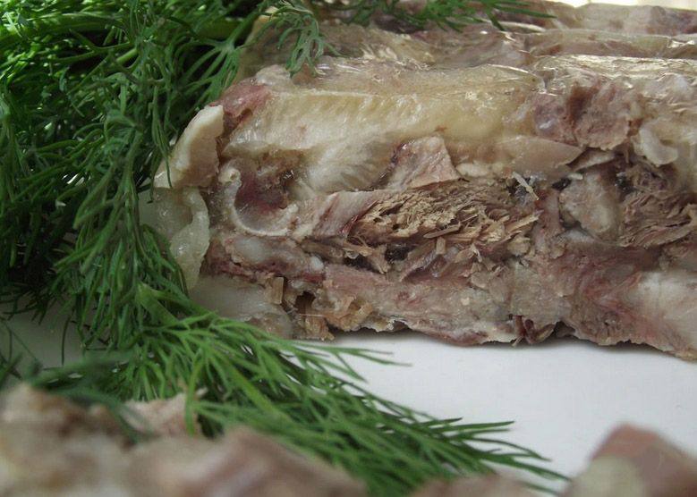 Рецепт Холодец из свиной рульки Готовим Мясо Холодец из свиной рульки