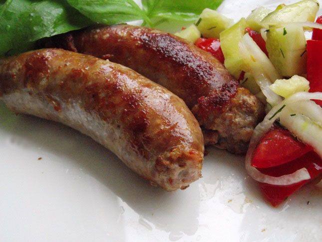 Рецепт Колбаски-гриль для дружной компании Готовим Мясо Колбаски-гриль для дружной компании