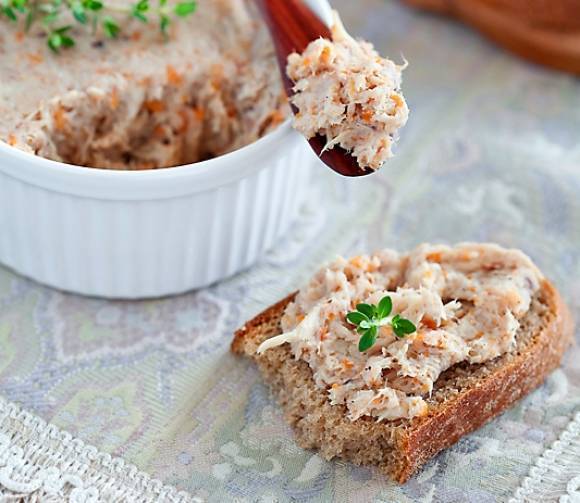 Рецепт Паштет из курицы и моркови Готовим Мясо Паштет из курицы и моркови