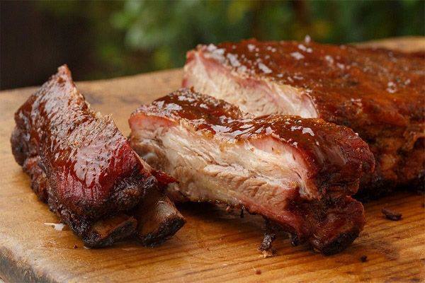 Рецепт Ребра свиные на гриле Готовим Мясо Ребра свиные на гриле