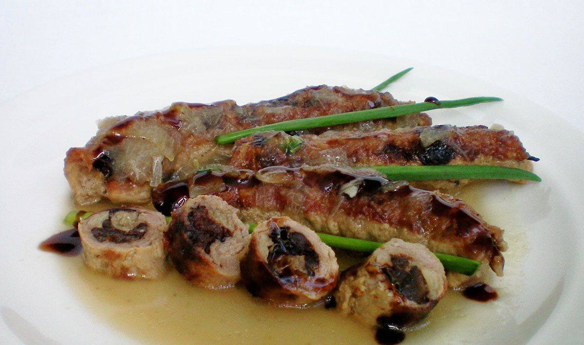Рецепт Рулетики с остро-сладкой начинкой Готовим Мясо Рулетики с остро-сладкой начинкой