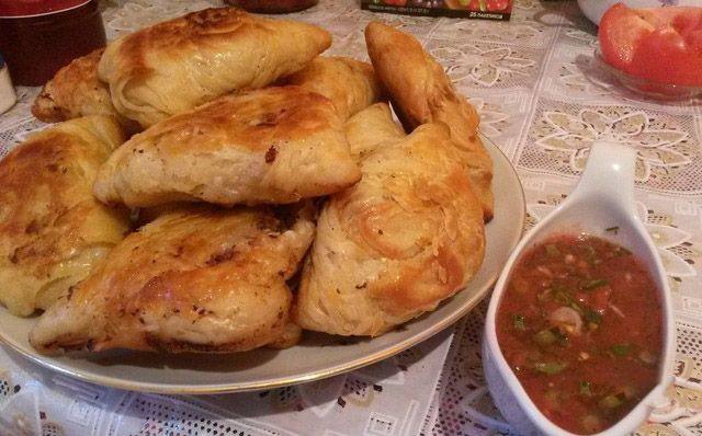 Самса с мясом рецепт в домашних условиях пошагово в духовке фото рецепт