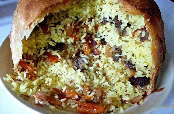 Рецепт Шах плов Готовим Мясо Шах плов
