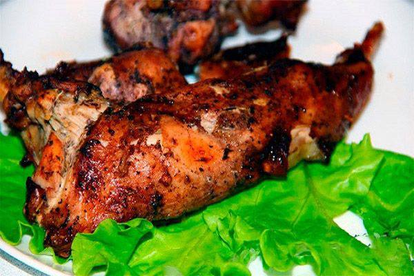 Рецепт Тушка кролика в духовке Готовим Мясо Тушка кролика в духовке