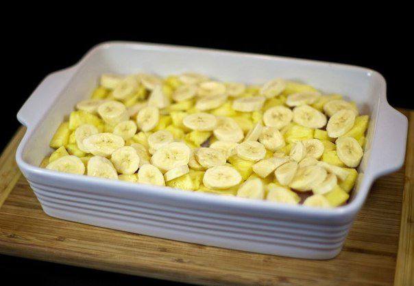 Рецепт Курица с бананом и ананасом шаг-3