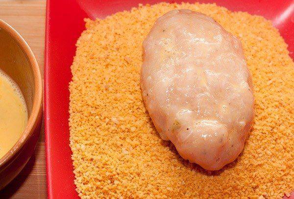 Рецепт Куриные зразы с грибами шаг-5