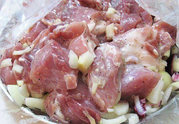 Рецепт Шашлыки из свинины в духовке шаг-3