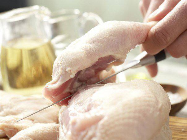 Рецепт Тушеная курица с горчицей и эстрагоном шаг-1