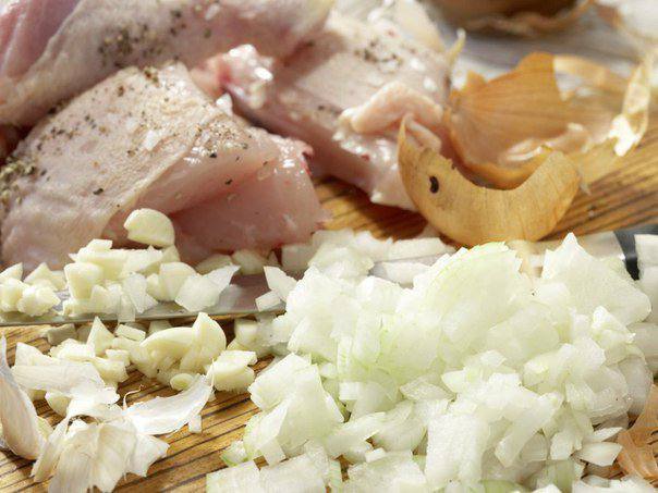 Рецепт Тушеная курица с горчицей и эстрагоном  шаг-2