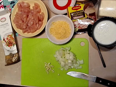 Рецепт Мясная подливка со спагетти  шаг-2
