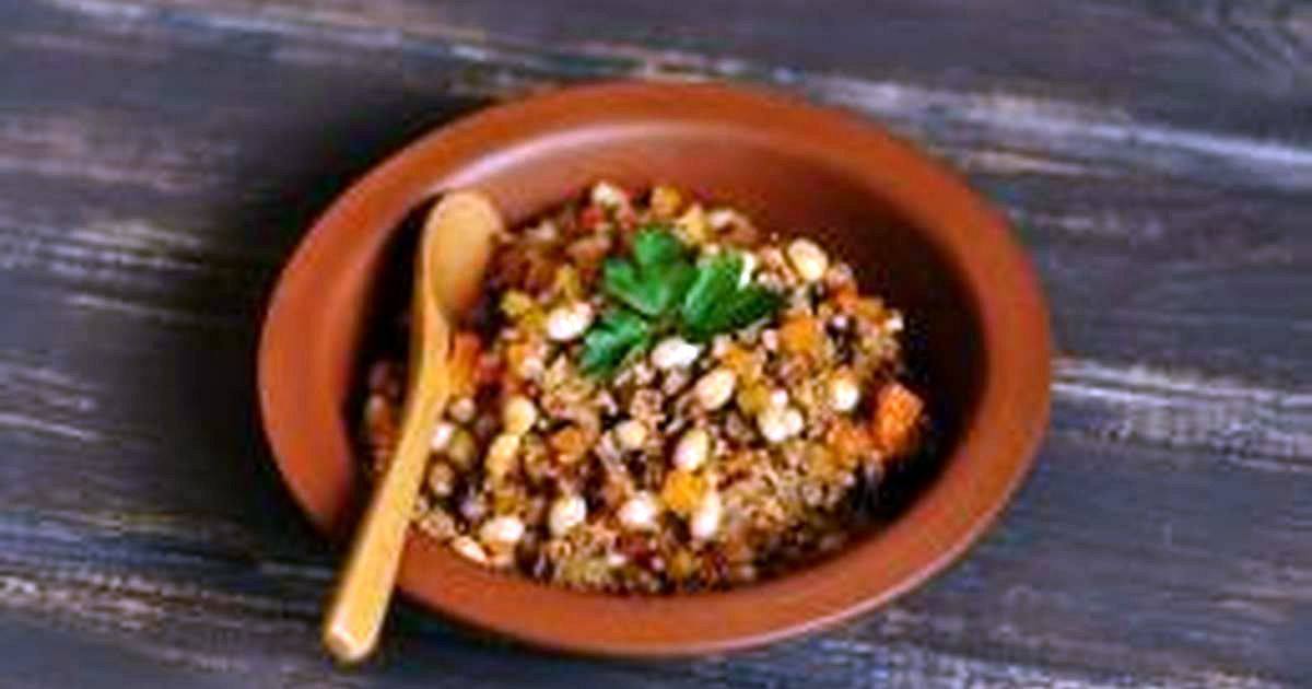 Рецепт Мясная поджарка с фасолью Готовим Мясо Мясная поджарка с фасолью