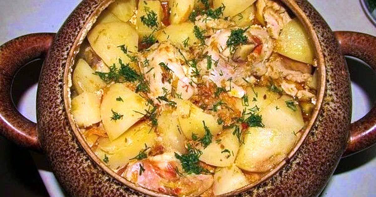 Рецепт Мясо по-французски в горшочках Готовим Мясо Мясо по-французски в горшочках
