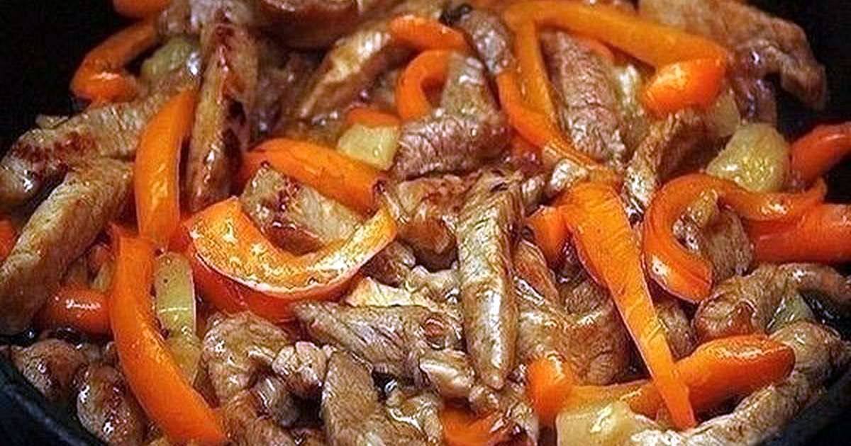 Рецепт Мясо по-тайски Готовим Мясо Мясо по-тайски