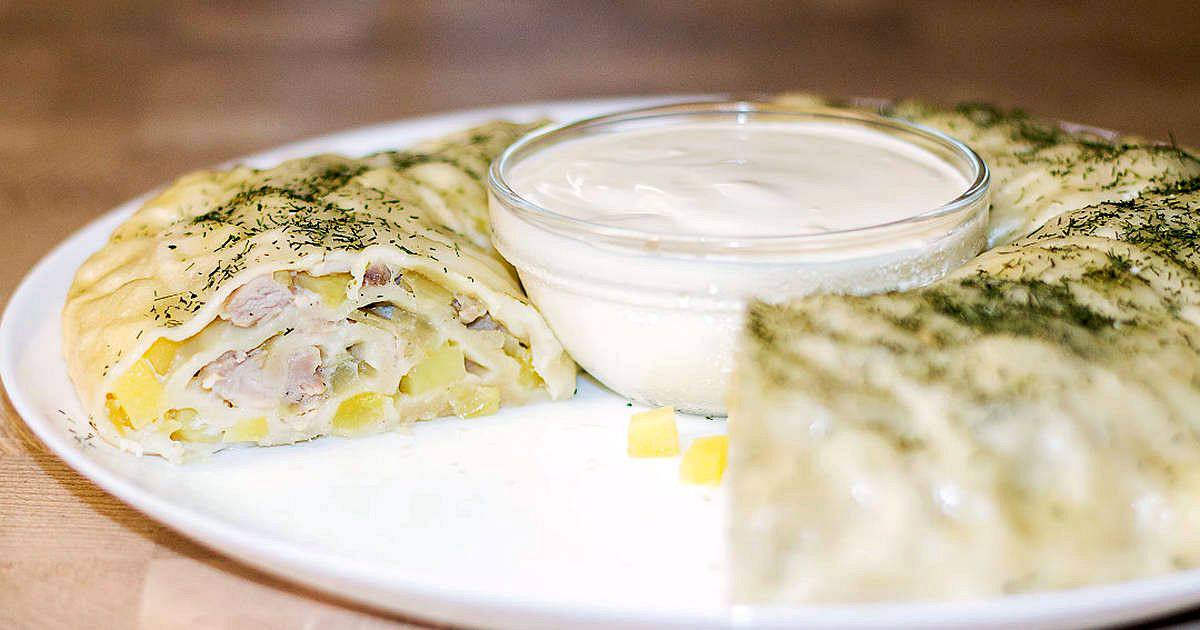 Рецепт Рецепт ханума с мясным фаршем и картошкой Готовим Мясо Рецепт ханума с мясным фаршем и картошкой