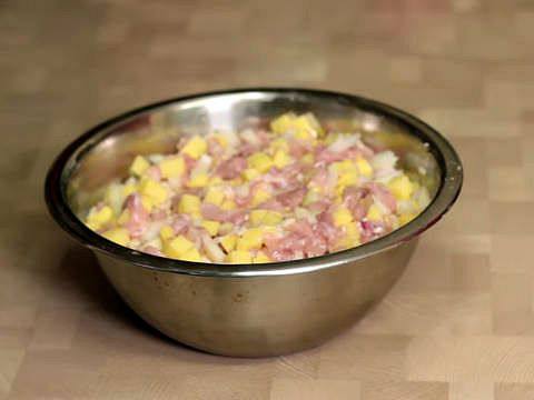 Рецепт Рецепт ханума с мясным фаршем и картошкой  шаг-2