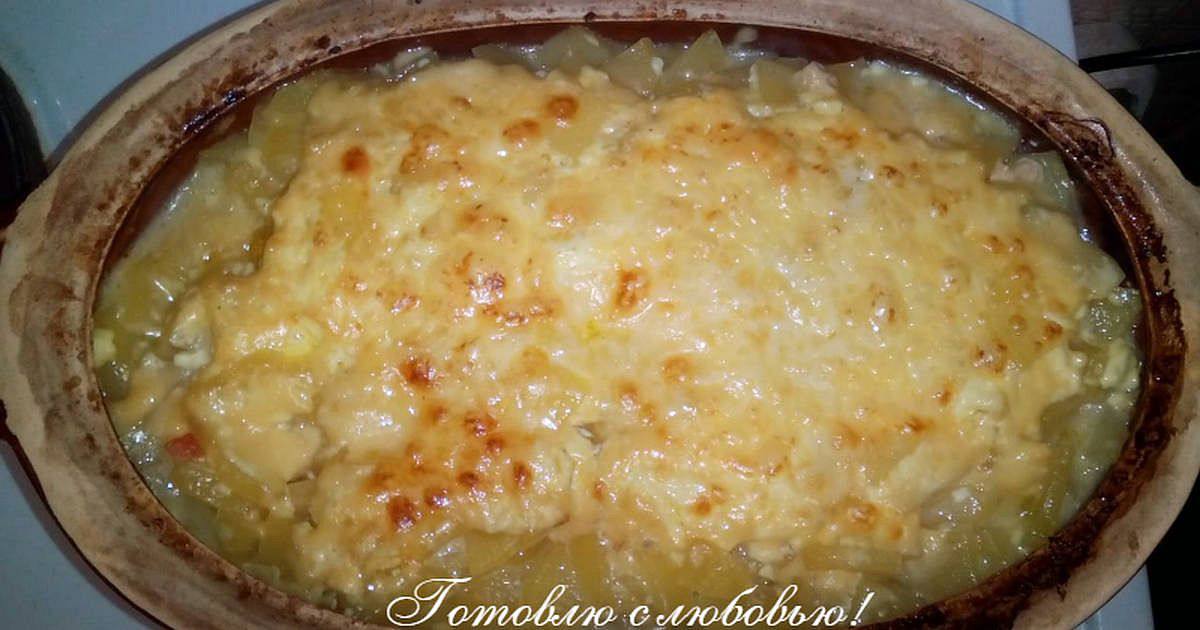 Рецепт Слоёнка картофельная с мясом Готовим Мясо Слоёнка картофельная с мясом