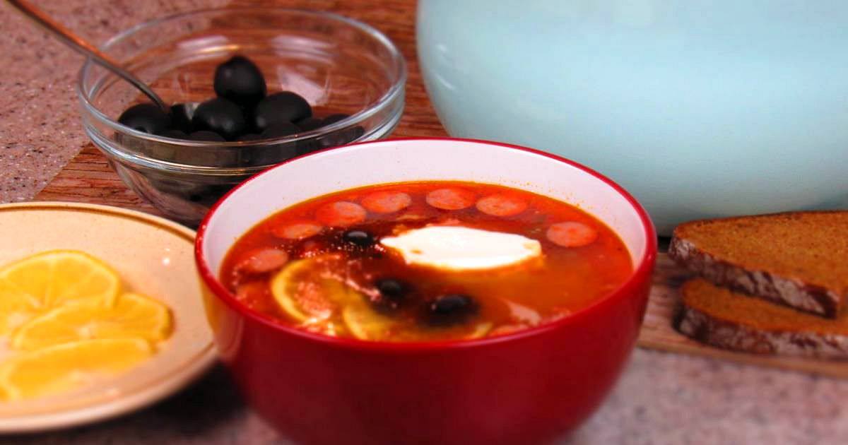 Рецепт Солянка мясная очень вкусная Готовим Мясо Солянка мясная очень вкусная