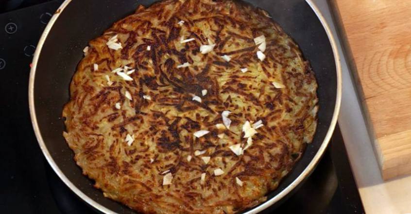 Рецепт Баранье каре с картофельным драником шаг-6