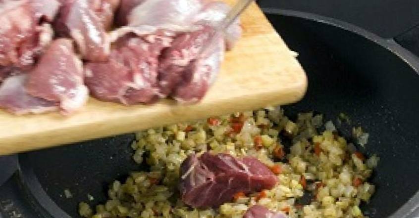 Рецепт Бириани с мясом ягненка и орехами кешью  шаг-2