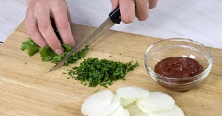 Рецепт Каурма из свинины с помидорами шаг-1