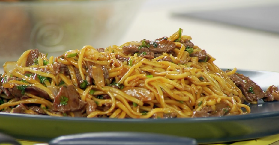 Рецепт Лапша по-китайски Готовим Мясо Лапша по-китайски