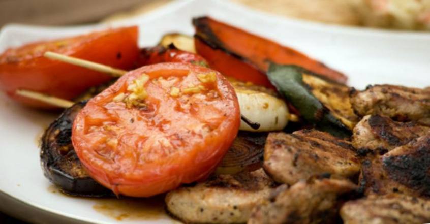 Рецепт Свиная вырезка с овощами-гриль  шаг-4