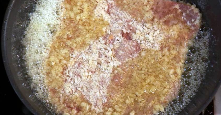 Рецепт Венский шницель с жареным картофелем  шаг-4