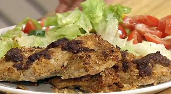 Рецепт Грудки индейки в панировке из чипсов Готовим Мясо Грудки индейки в панировке из чипсов
