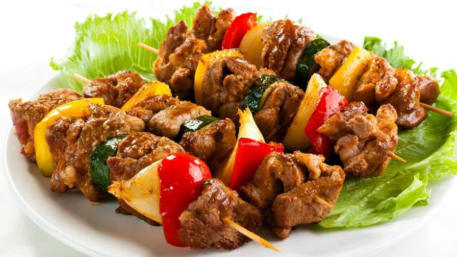 Рецепт Шашлык на сковороде Готовим Мясо Шашлык на сковороде