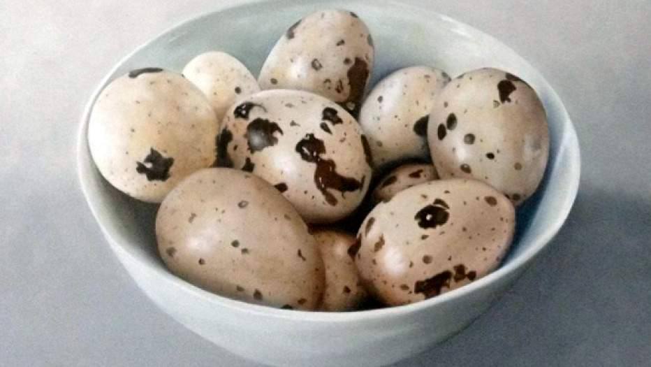 Рецепт Тефтели с перепелиными яйцами и грибами шаг-1