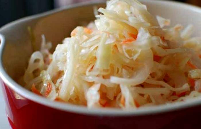 Рецепт Быстрая маринованная капуста Готовим Консервация Быстрая маринованная капуста