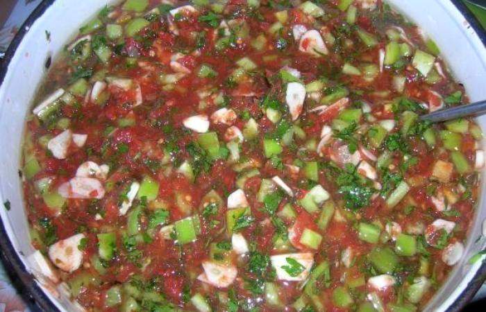 Рецепт Цветная капуста в томатах на зиму  шаг-4