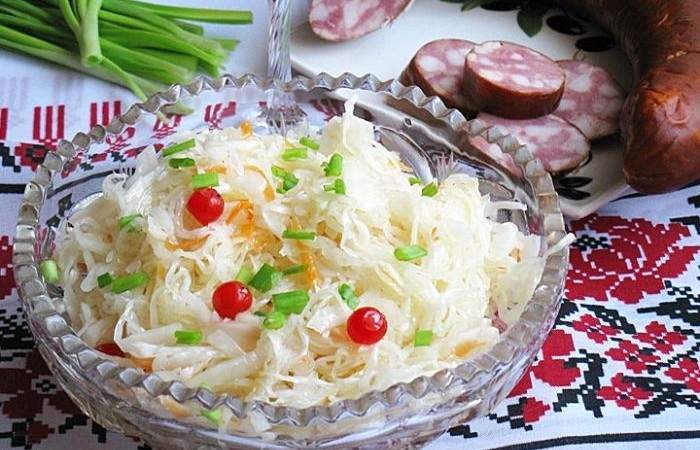 Рецепт Квашеная капуста Готовим Консервация Квашеная капуста
